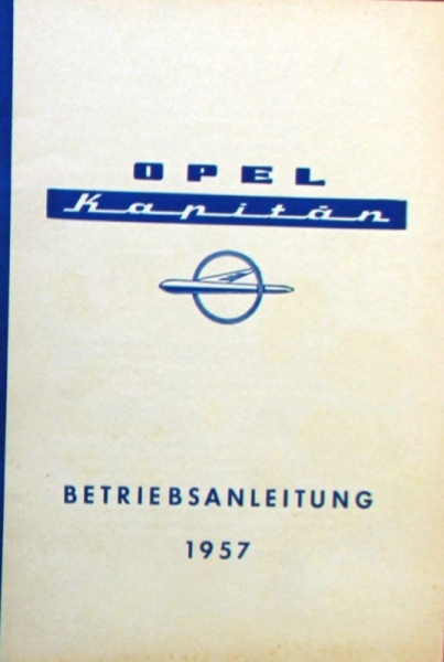 Opel Kapitaen 1957 Owner Manual (0246)